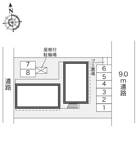 北九州市戸畑区千防３丁目 月極駐車場